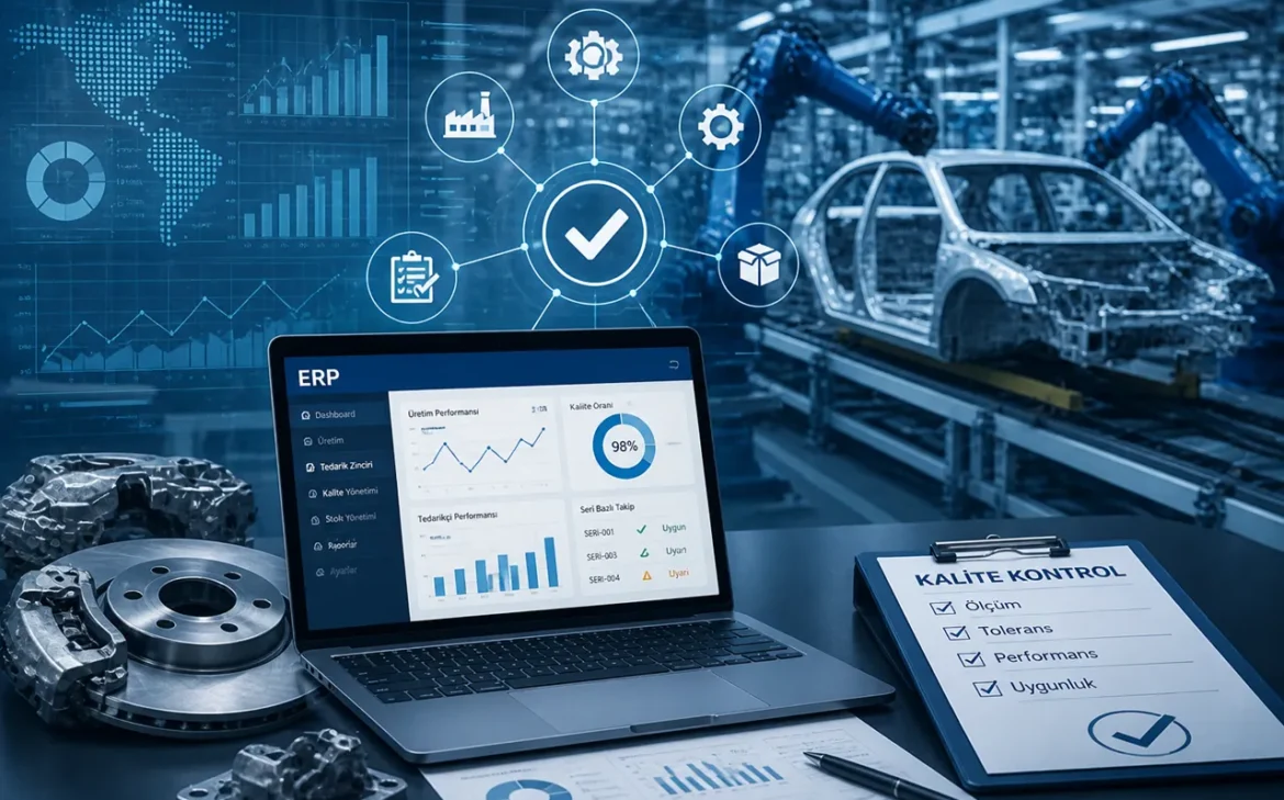 Otomotiv sektöründe erp kullanımı